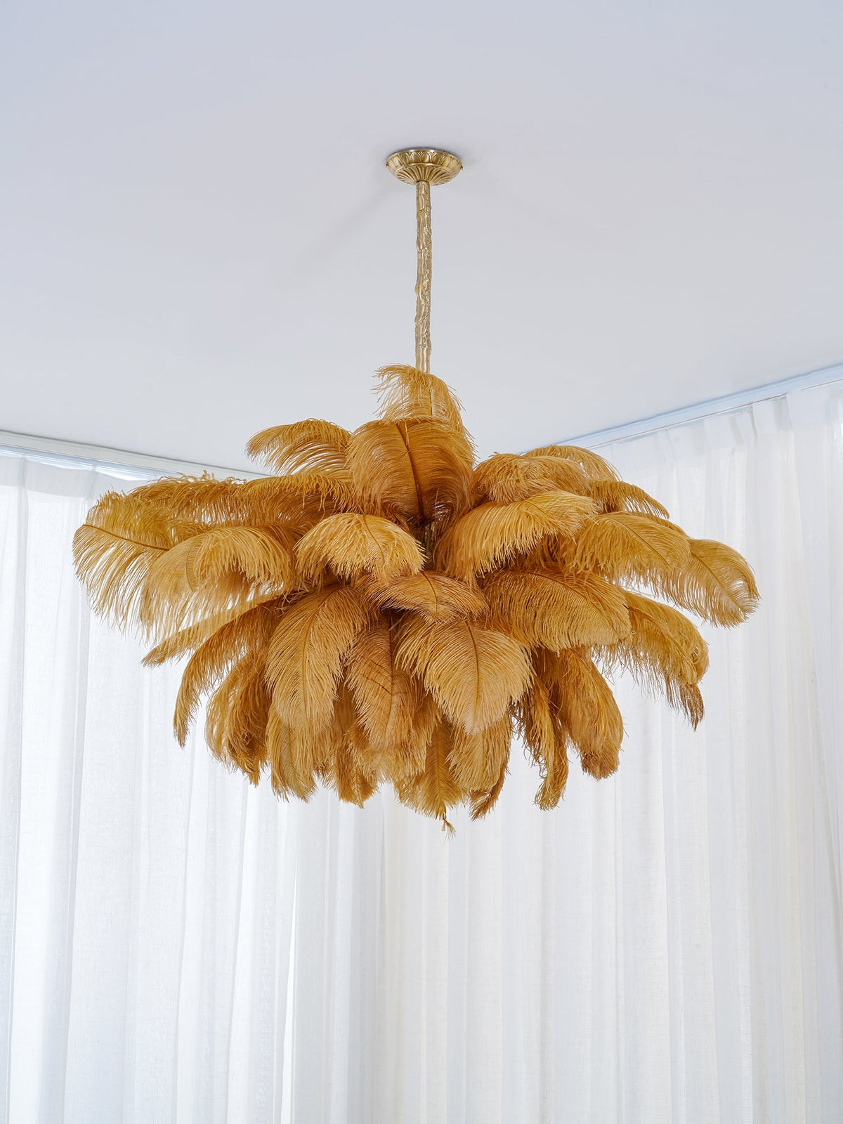 Ostrich Feather Chandeliers – detail 16