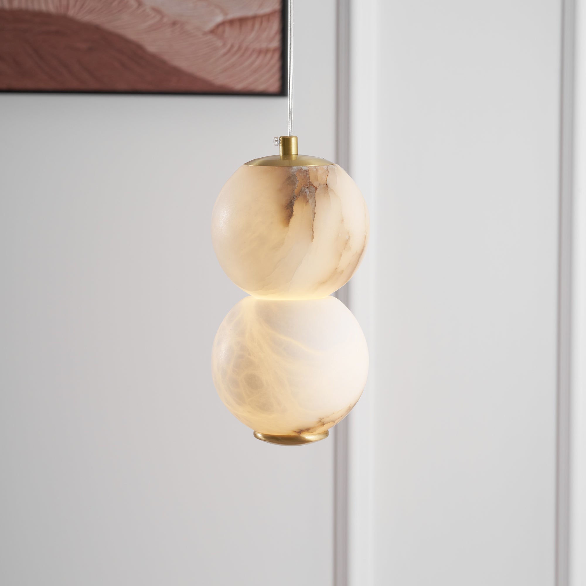 Lampa wisząca kulista Rotorski