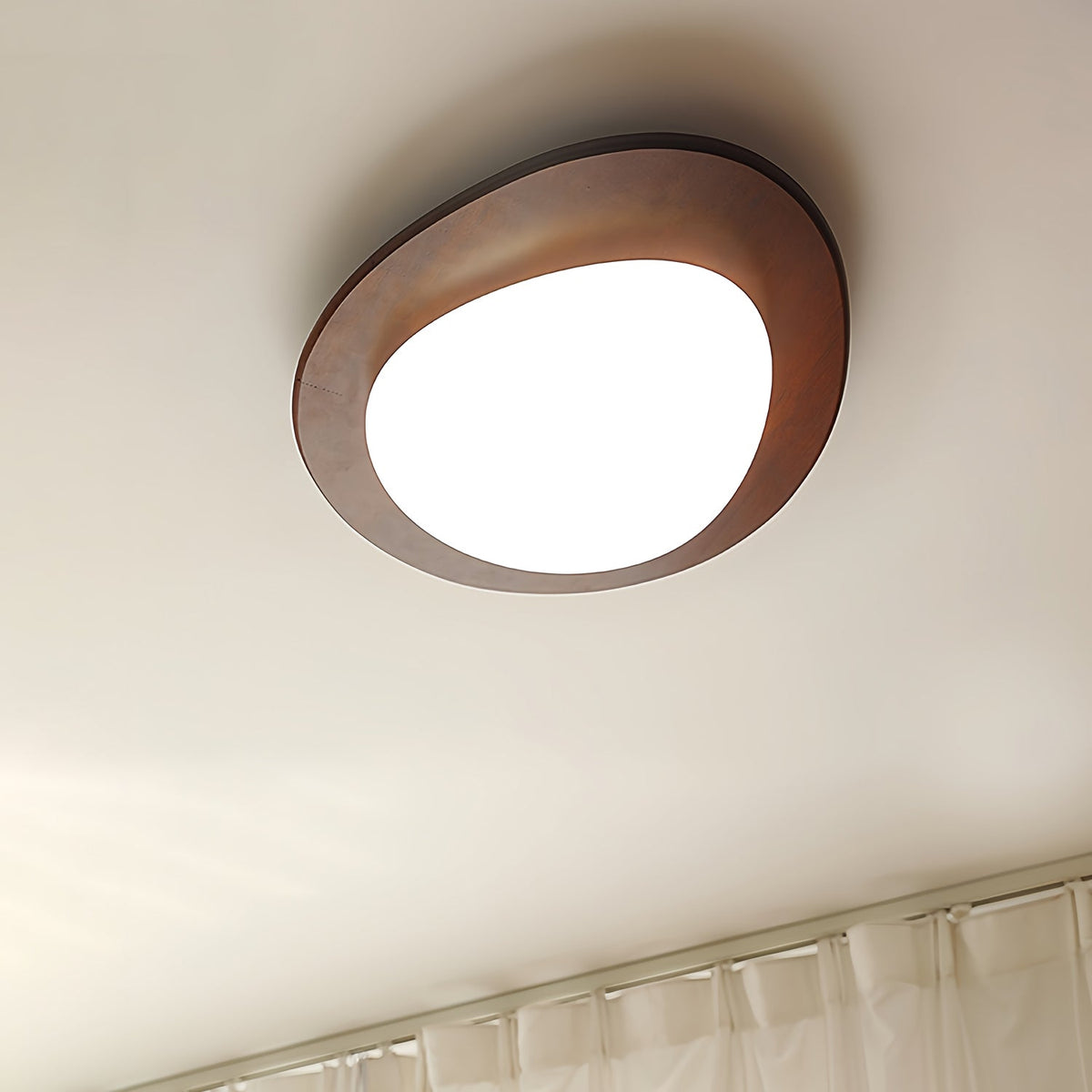 Pebble Wooden Ceiling Light – detail 14