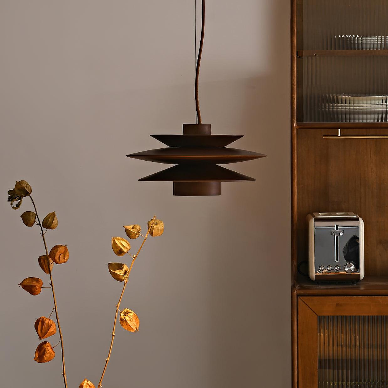 Lampa wisząca geometryczna Rokme