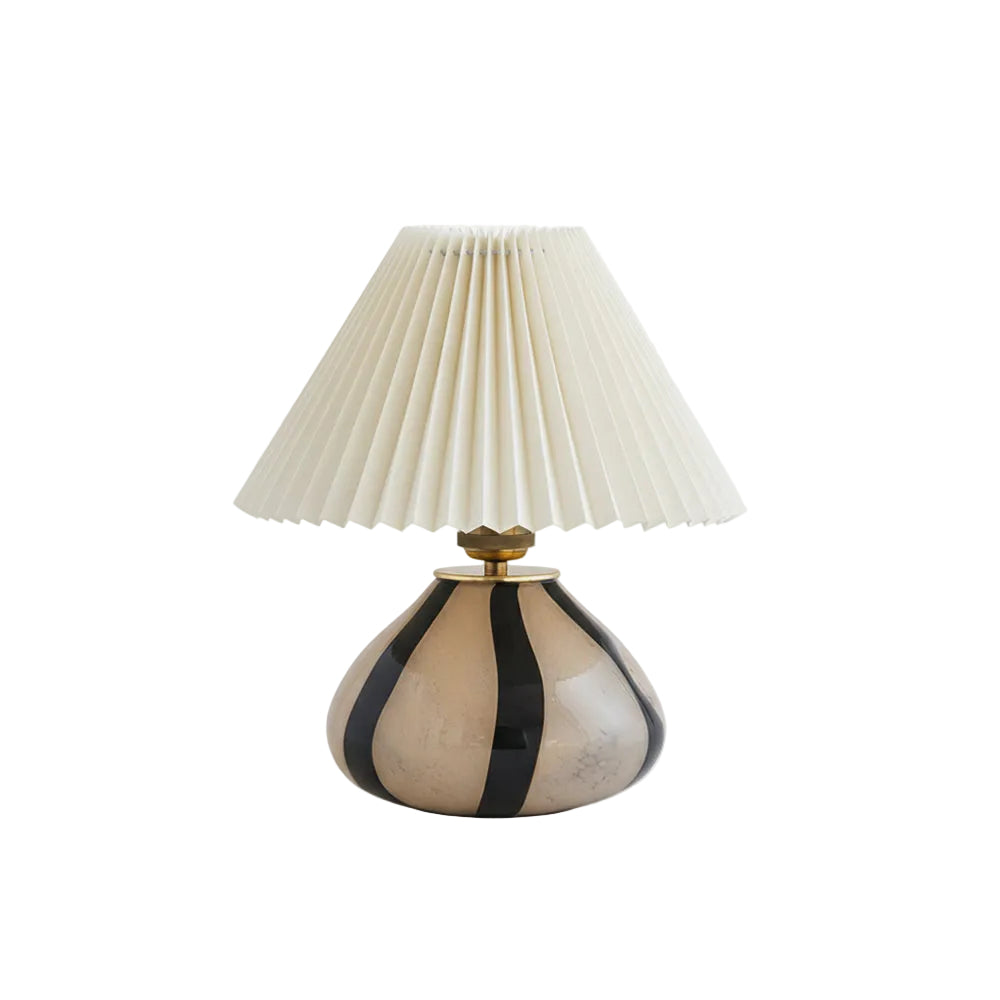 Lampa stołowa plisowana Corelev
