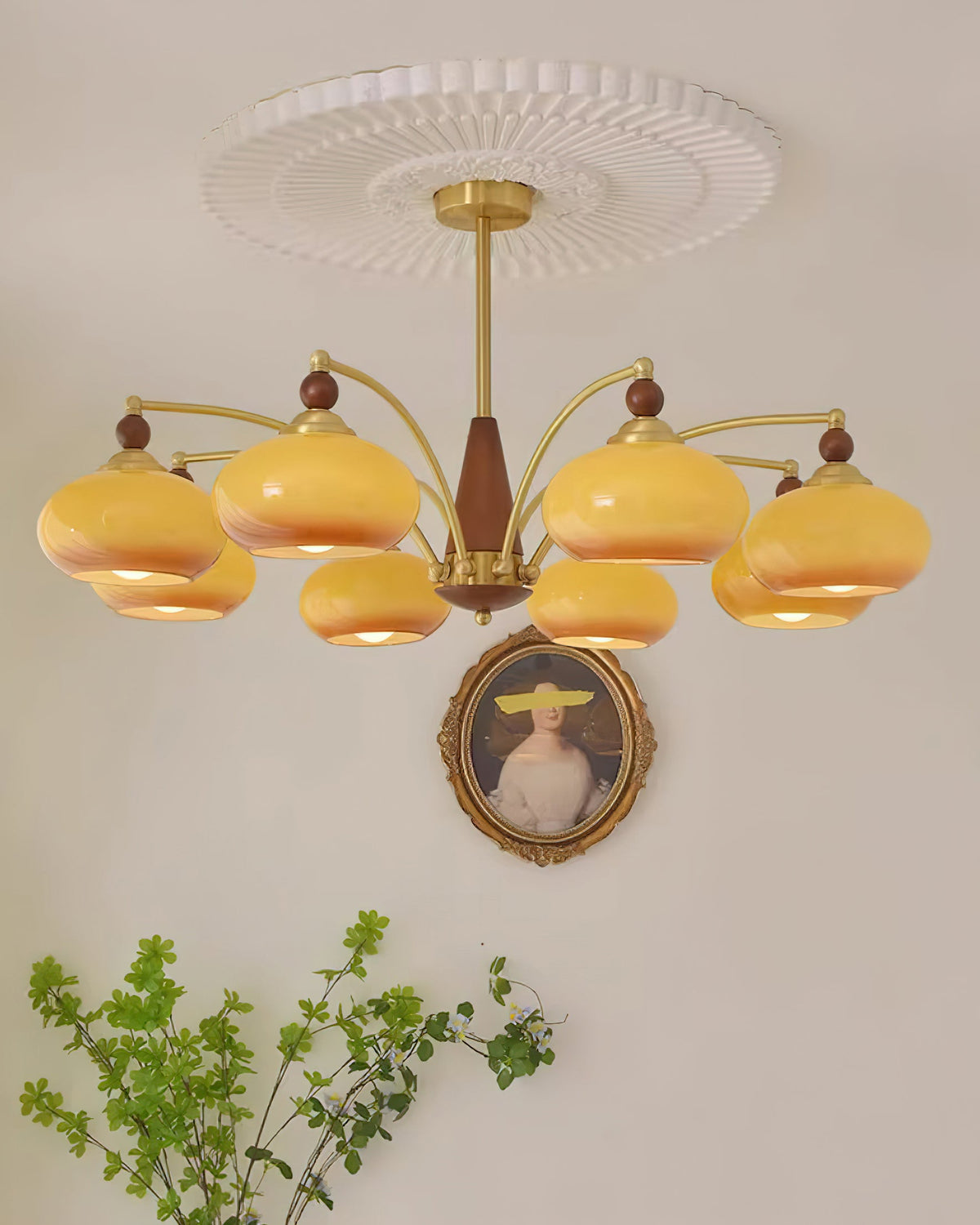 Żyrandol vintage Nado