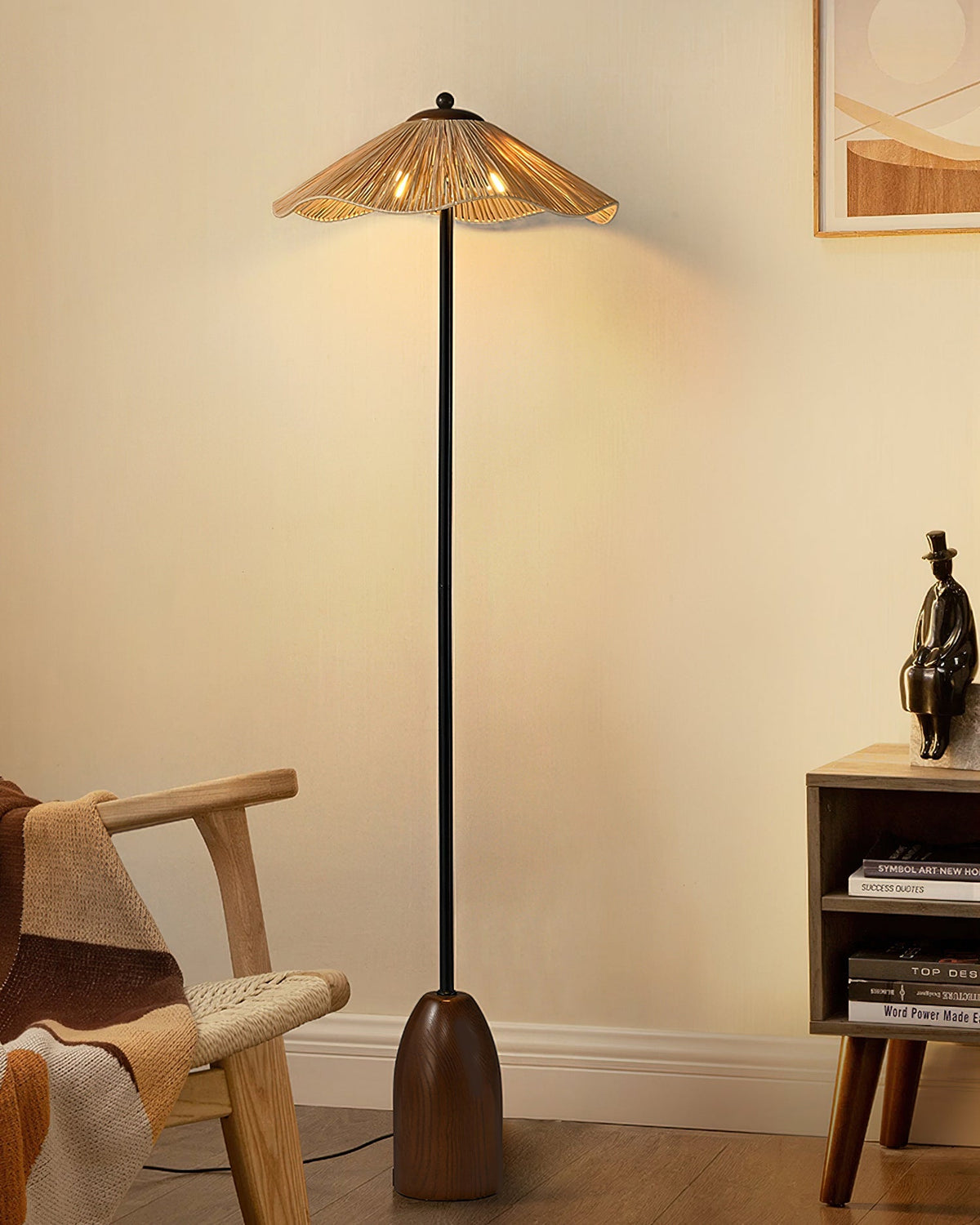 Lampa podłogowa retro Galrek