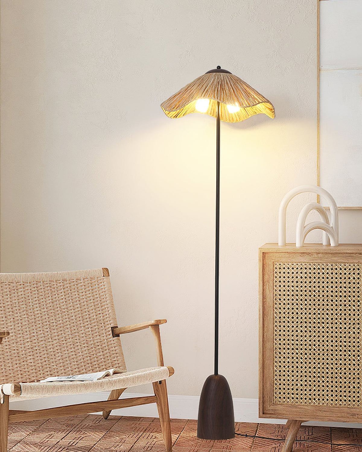 Lampa podłogowa retro Galrek