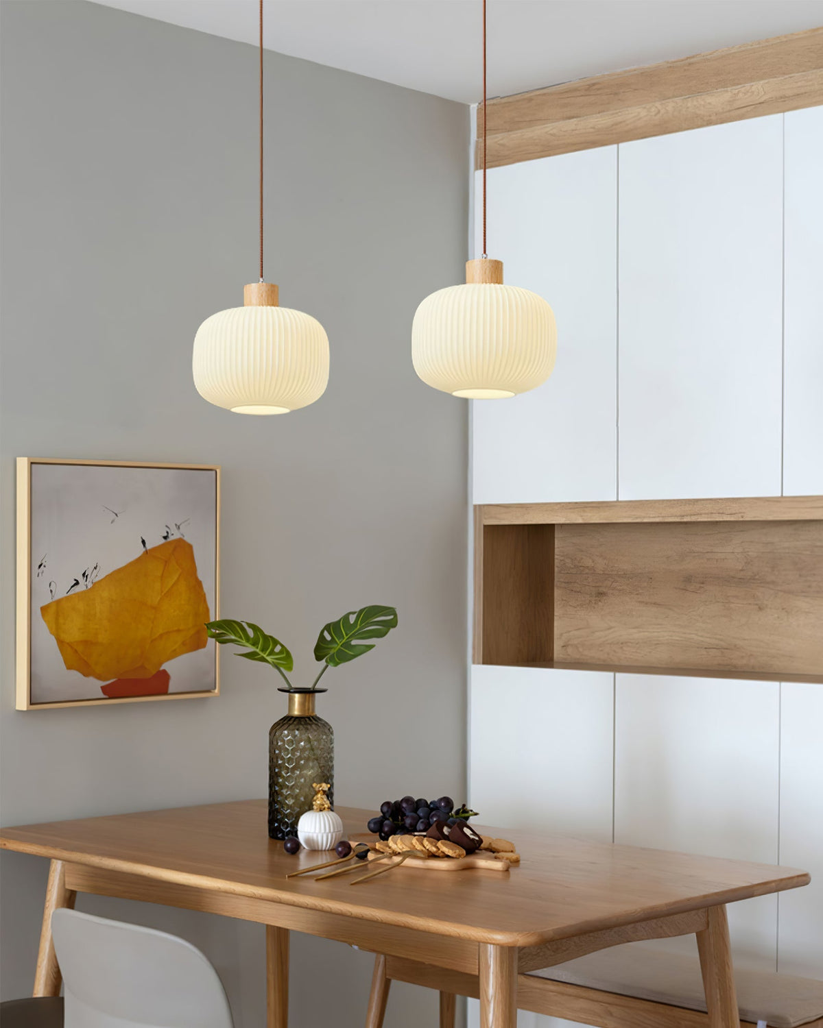 Lampa wisząca ryflowana Lesorro
