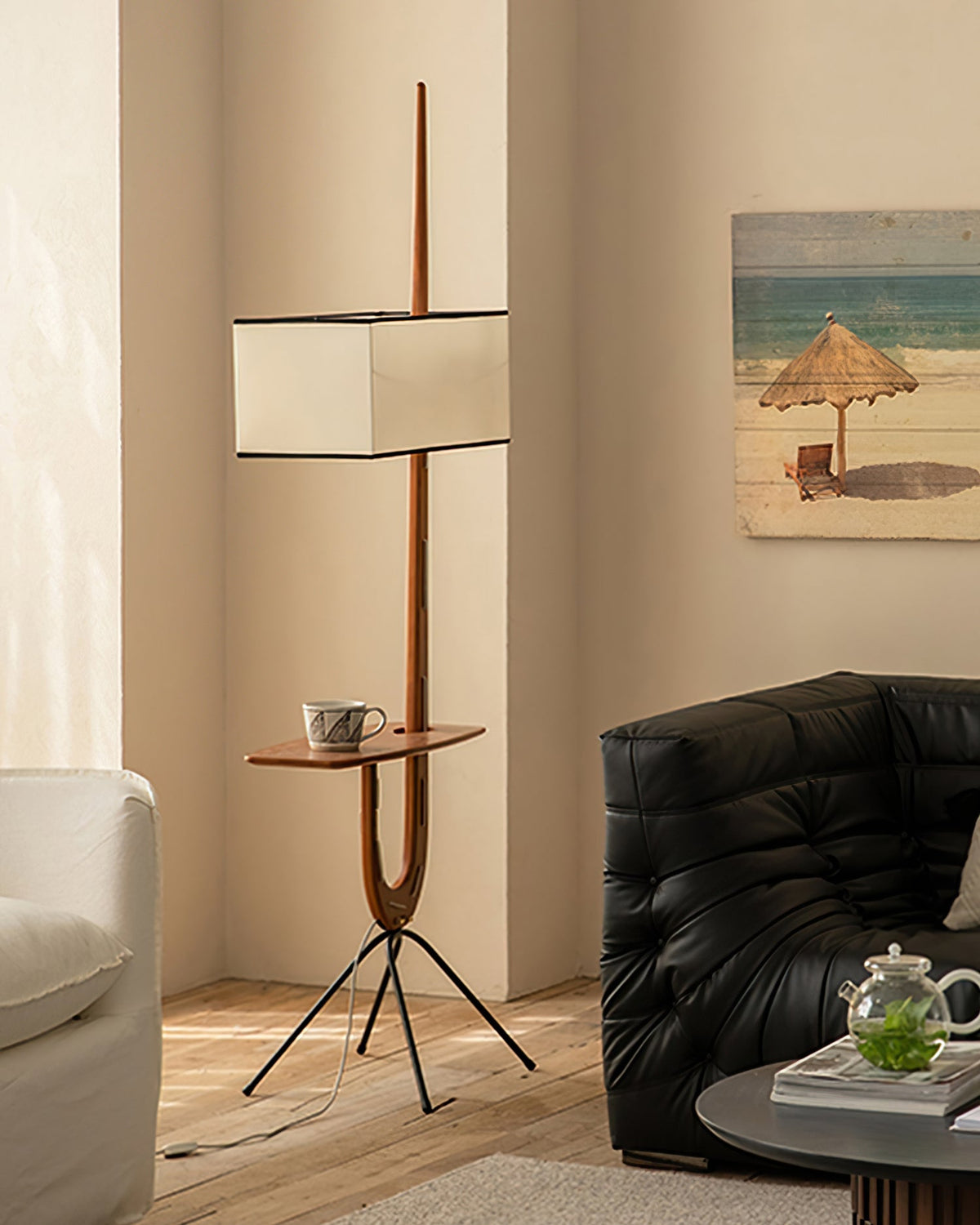Lampa podłogowa vintage Janmi