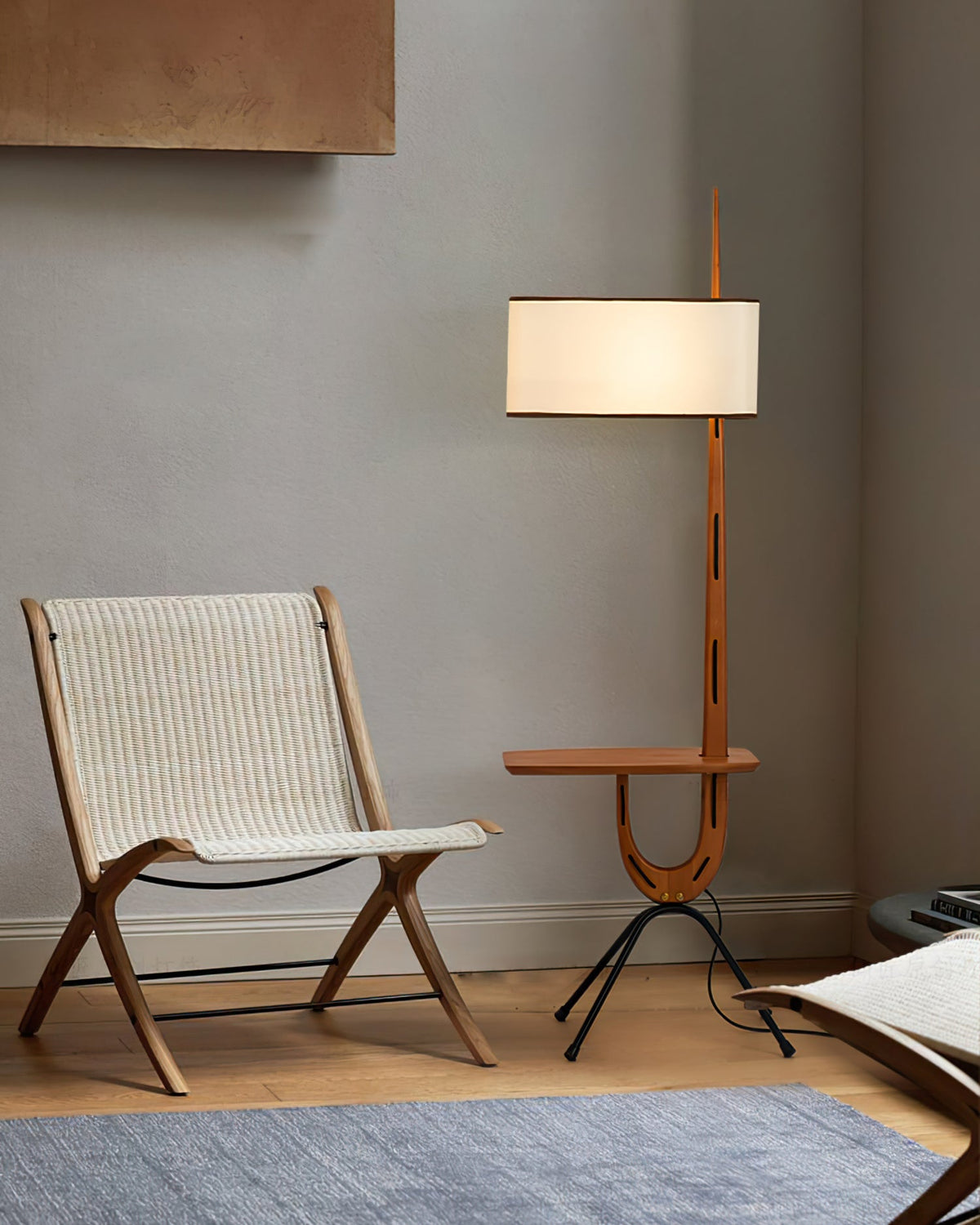 Lampa podłogowa vintage Janmi