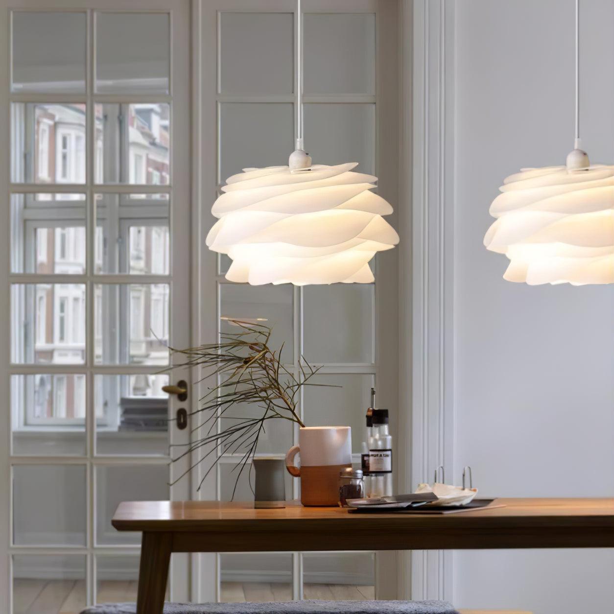 Lampa wisząca kwiatowa Kornrik