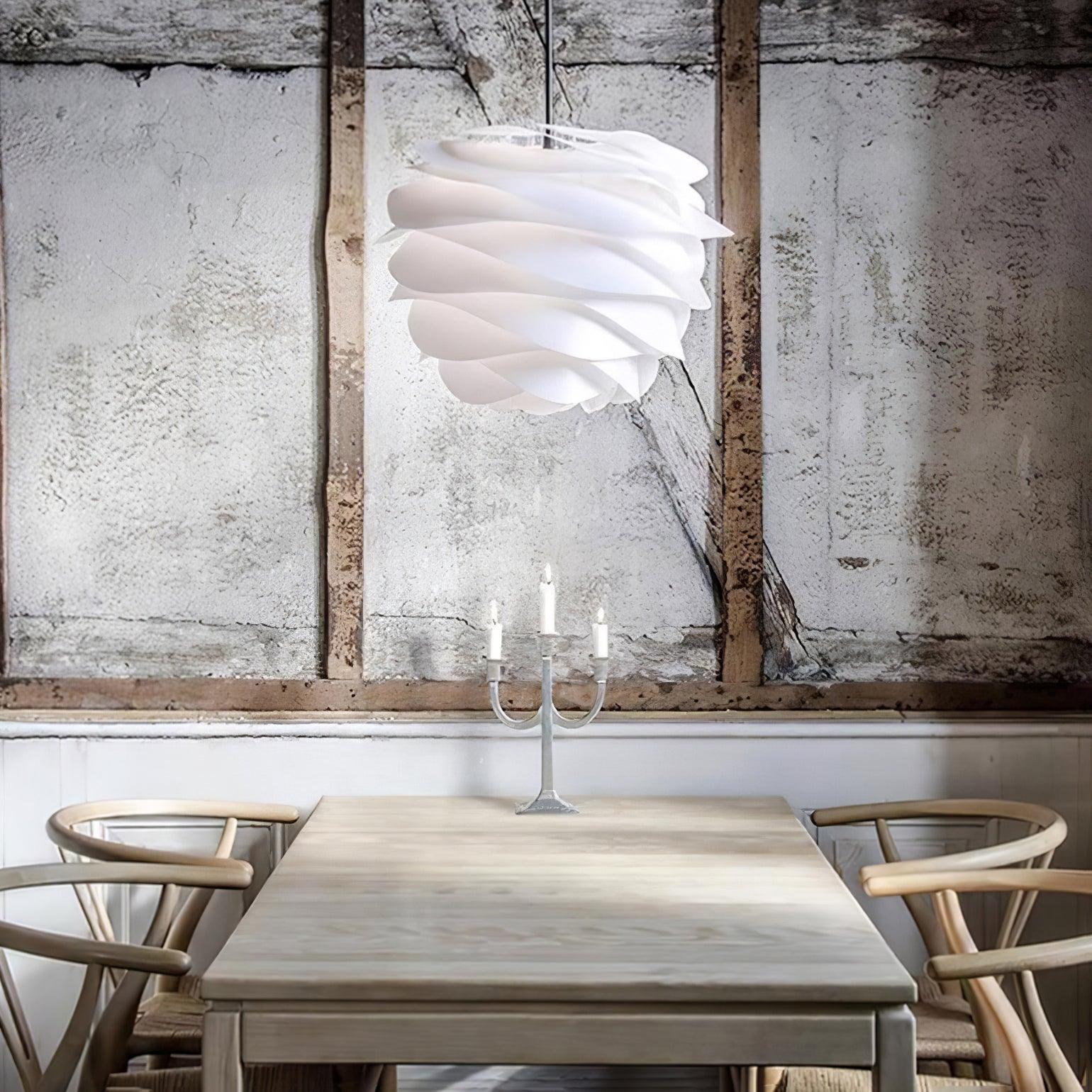 Lampa wisząca kwiatowa Kornrik