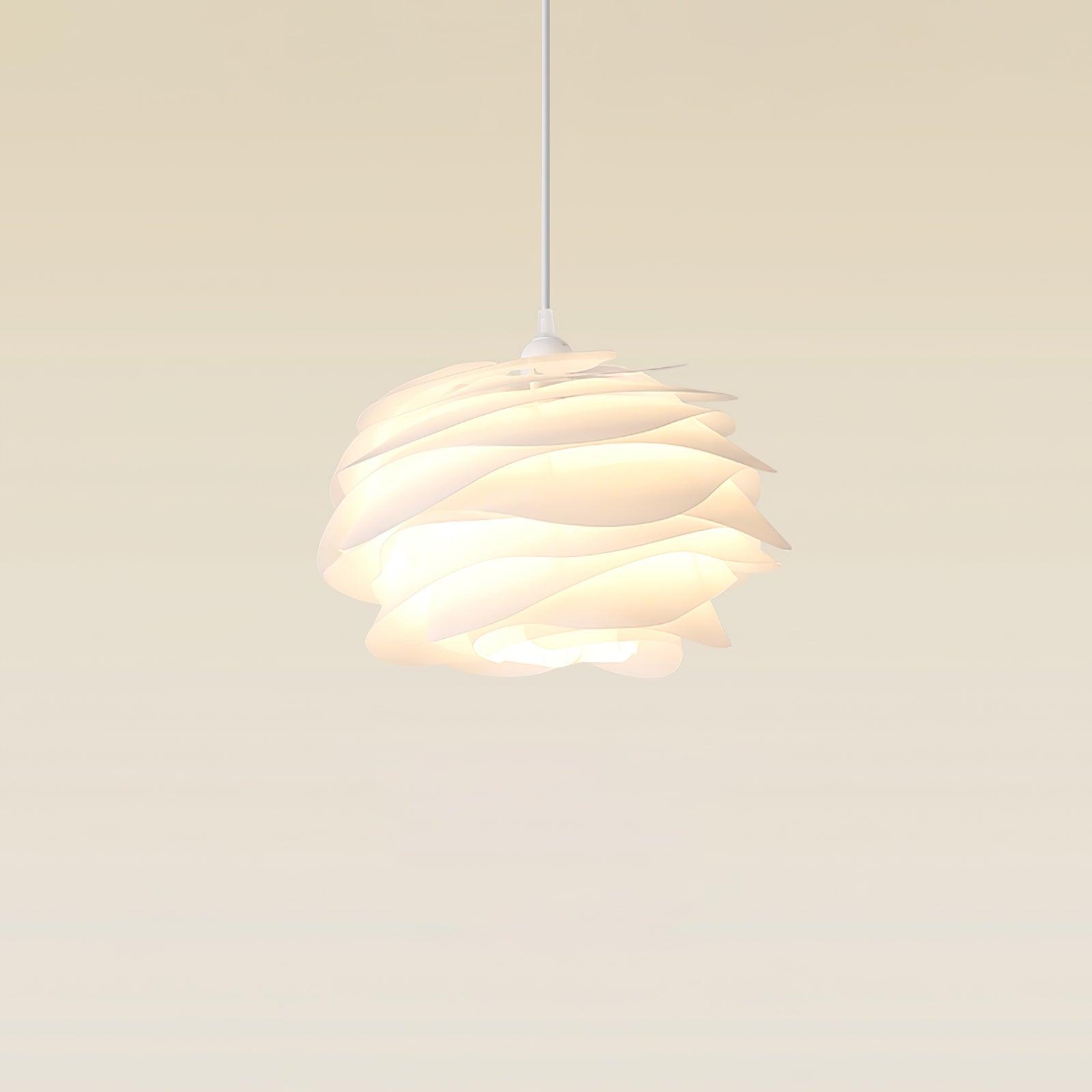 Lampa wisząca kwiatowa Kornrik