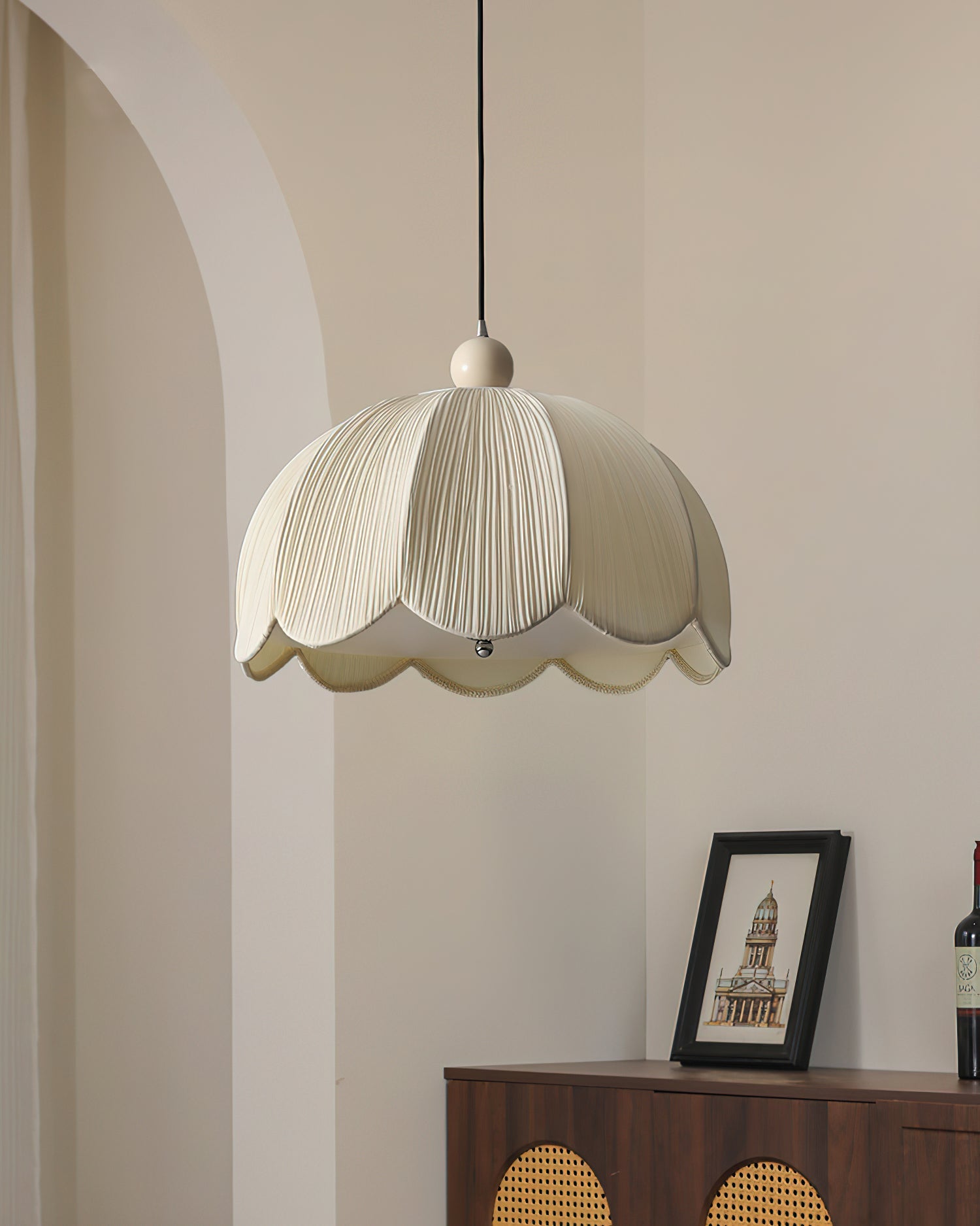 Lampa wisząca plisowana Alla