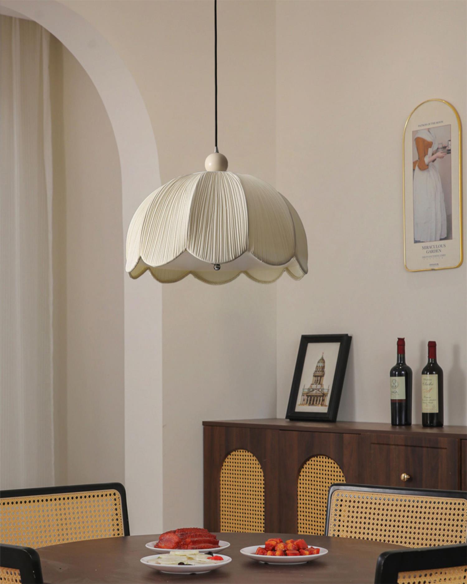 Lampa wisząca plisowana Alla