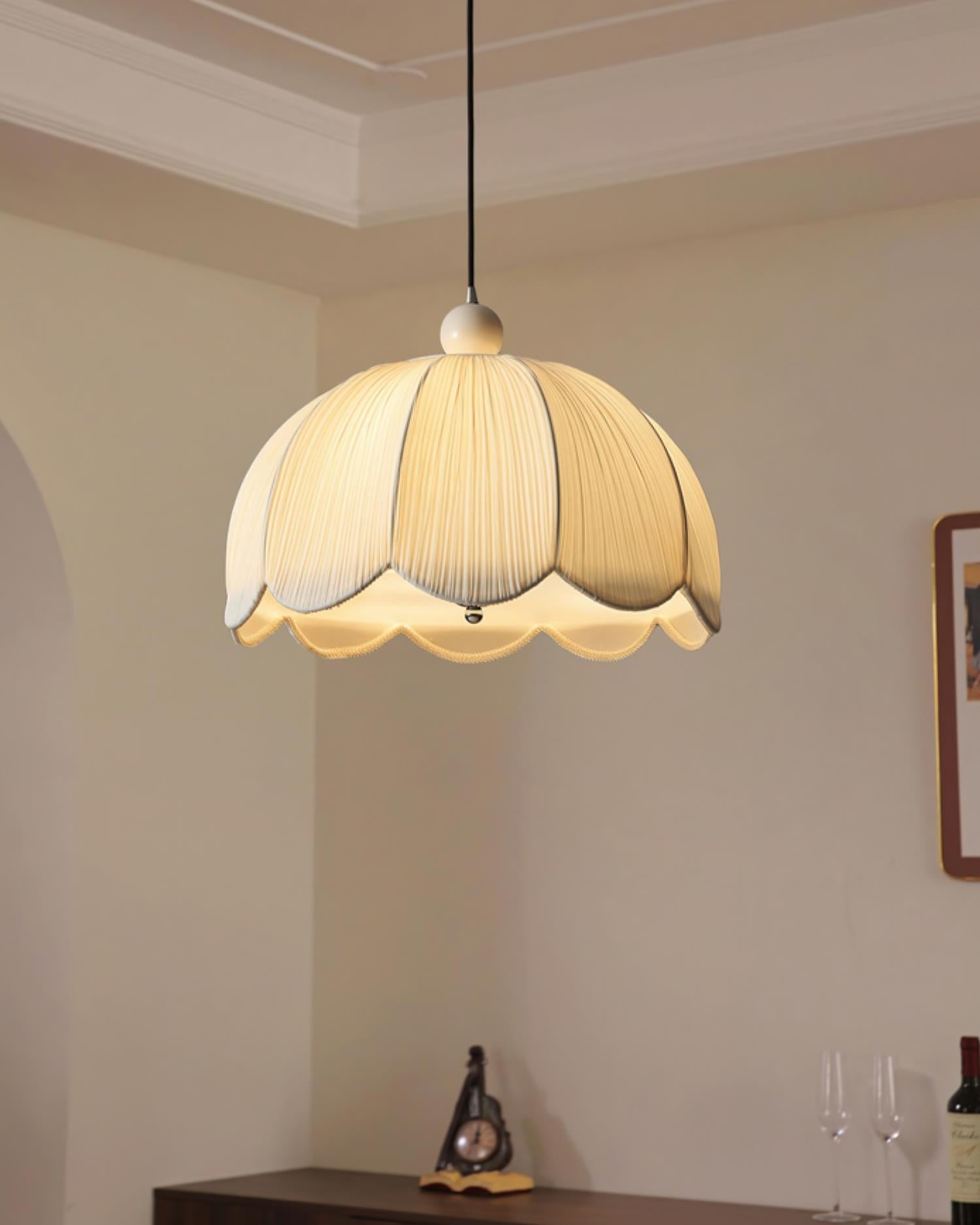 Lampa wisząca plisowana Alla