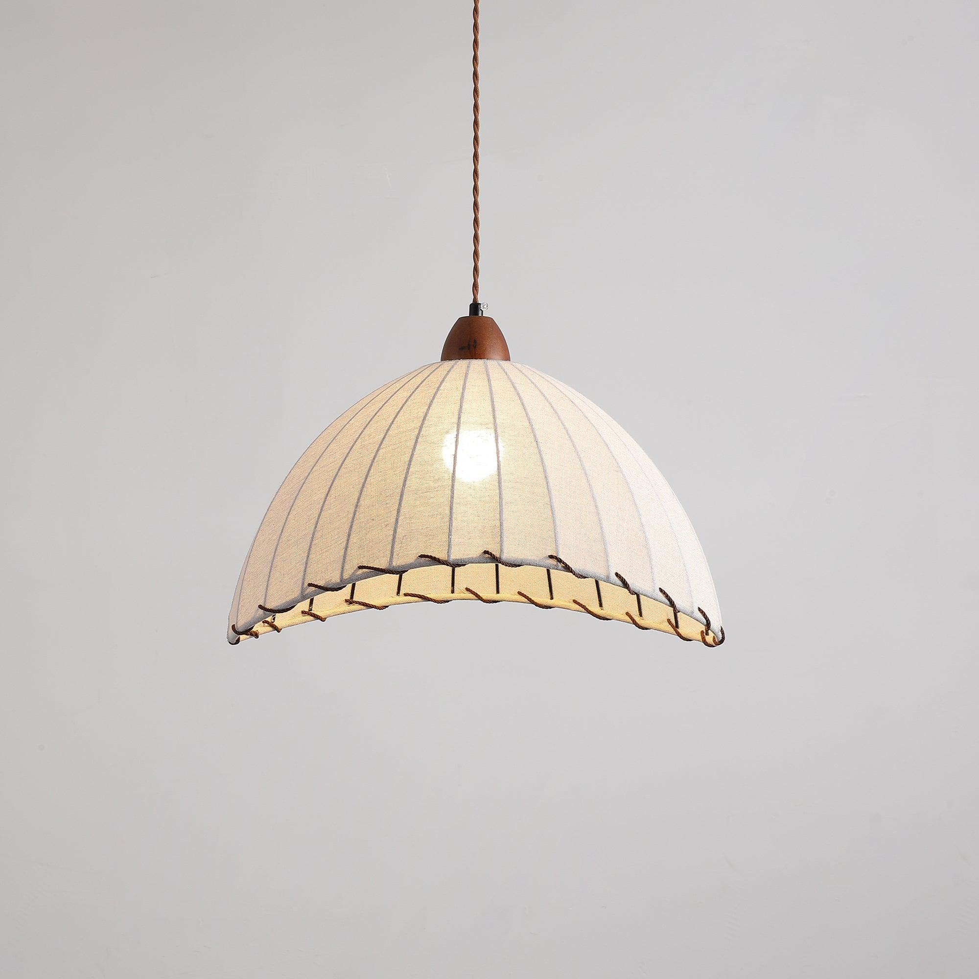 Lampa wisząca ryflowana Emno