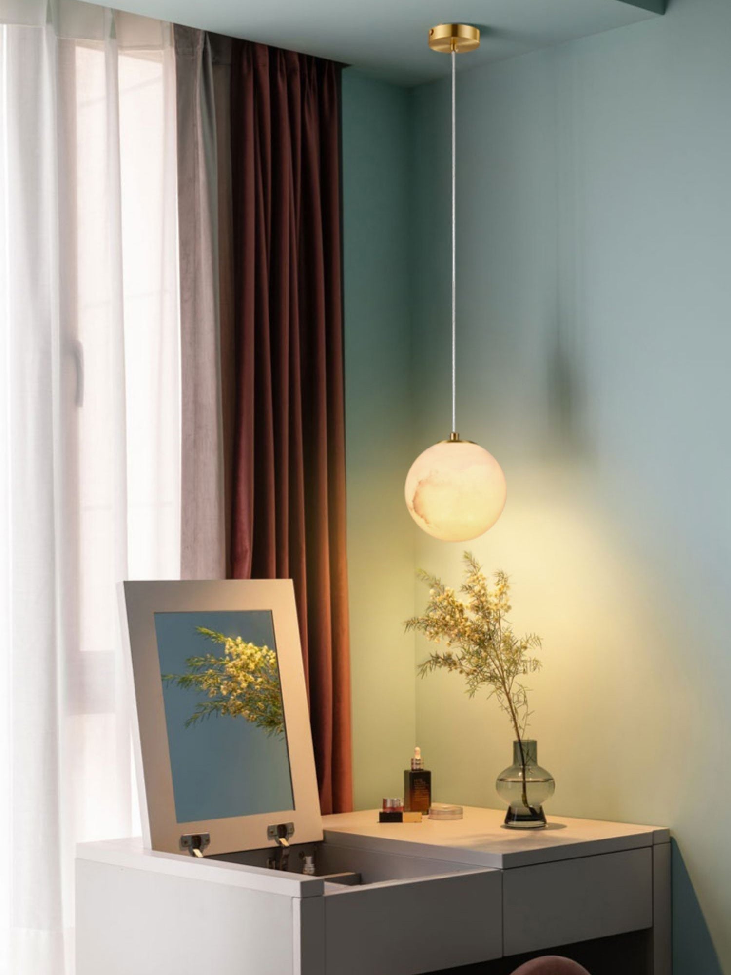 Lampa wisząca kula Emorrek