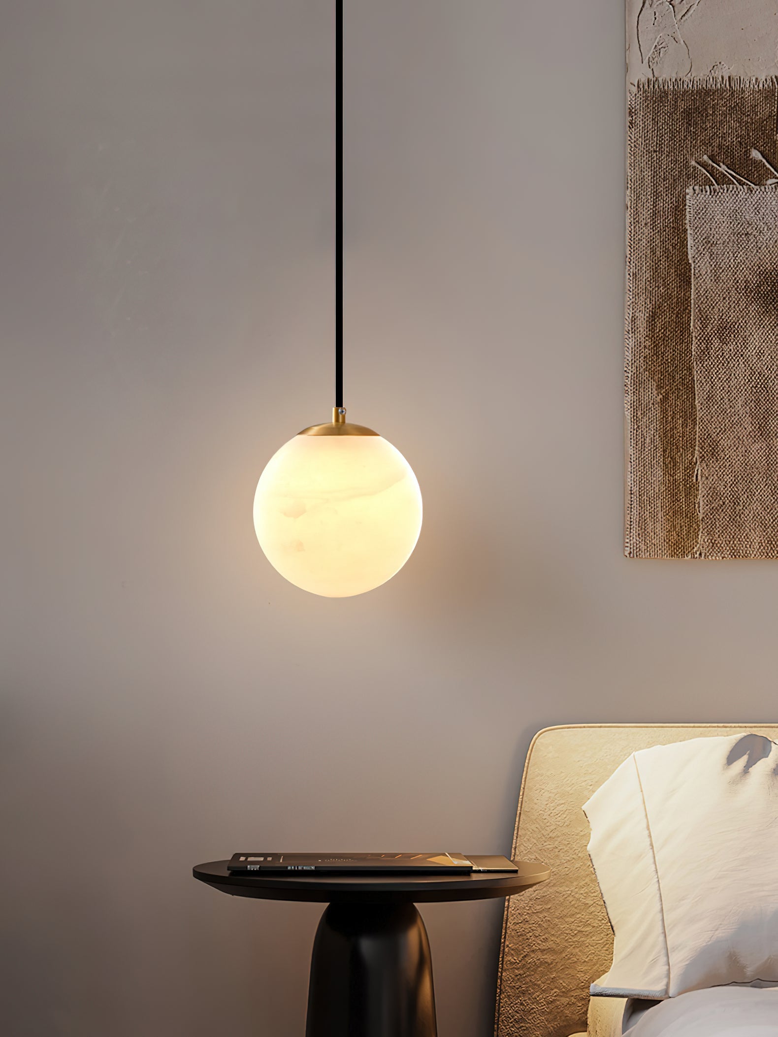 Lampa wisząca kula Emorrek