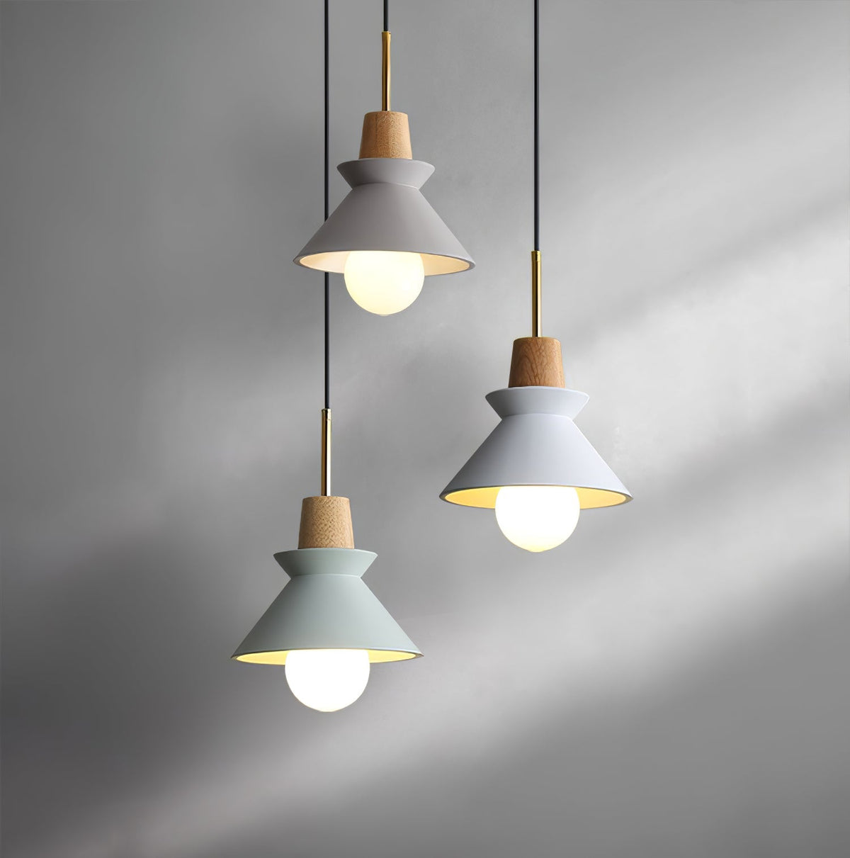 Lampa wisząca stożkowa Radeko