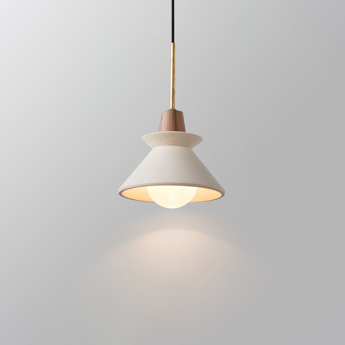 Lampa wisząca stożkowa Radeko