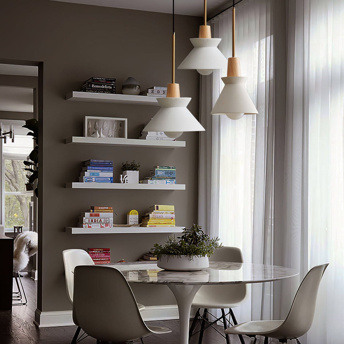 Lampa wisząca stożkowa Radeko