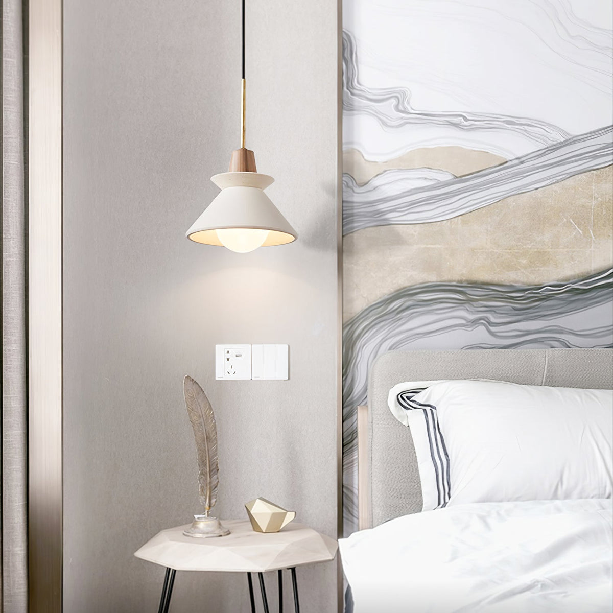 Lampa wisząca stożkowa Radeko