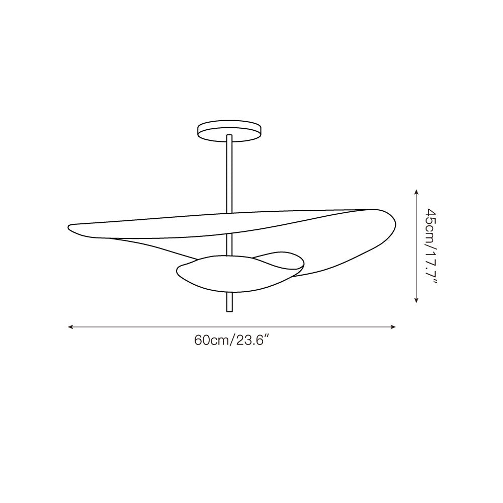 Lampa wisząca rzeźbiarska Selli