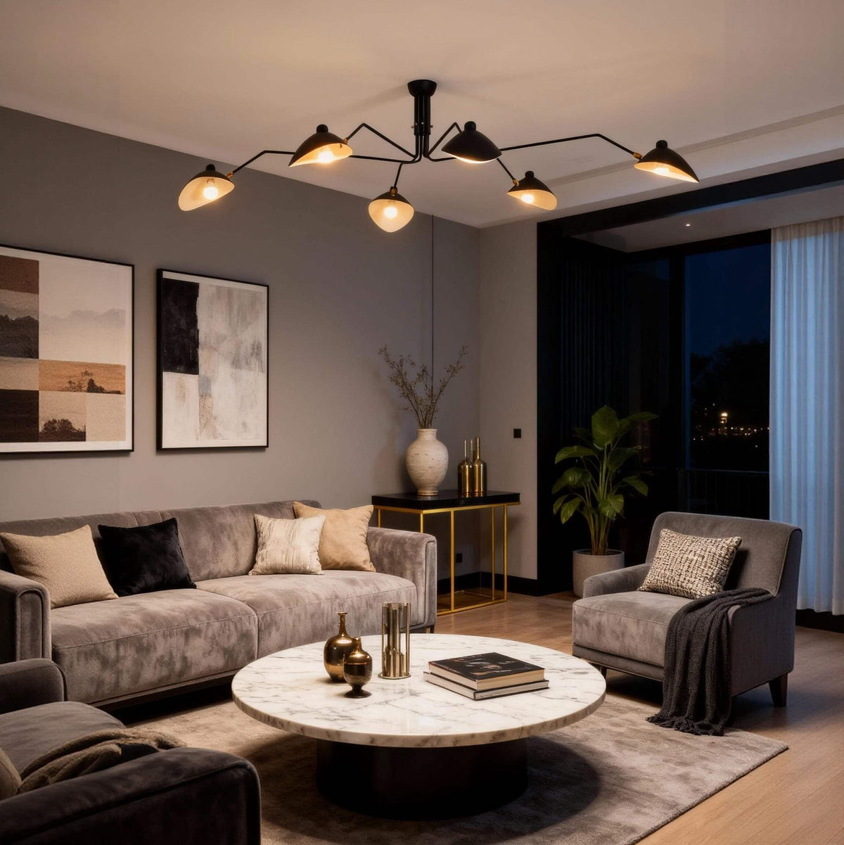 Lampa sufitowa Lesna
