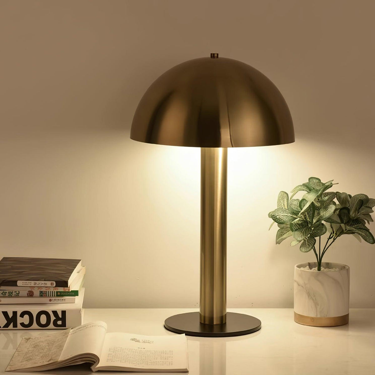 Lampa stołowa grzybkowa Barina