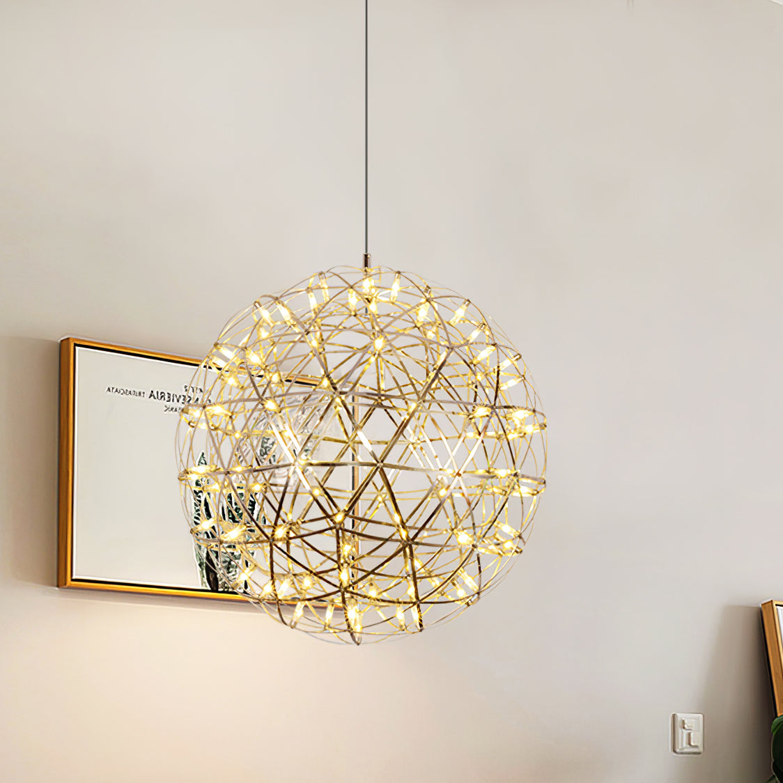 Lampa wisząca kula Hanna