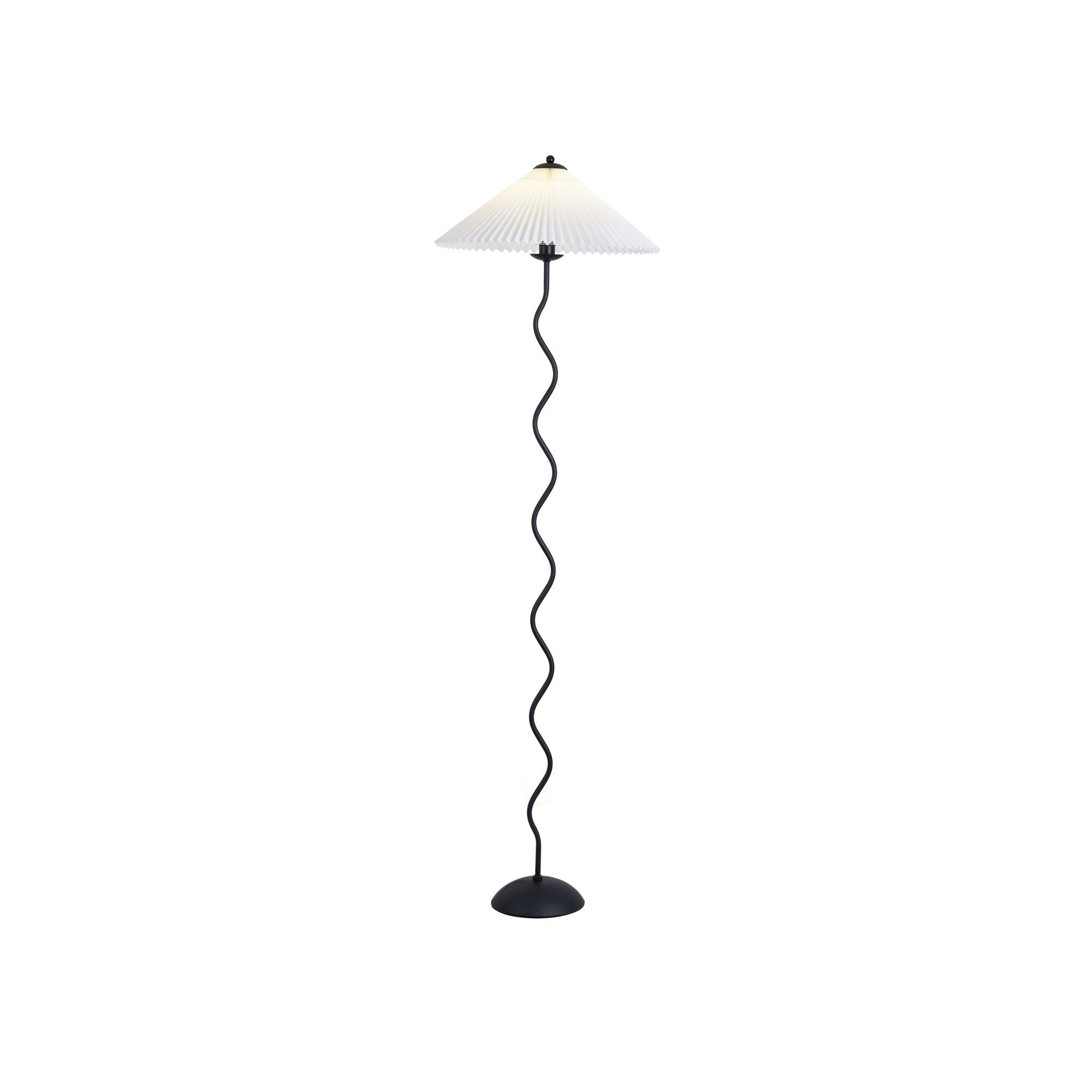 Lampa podłogowa falista Zelko