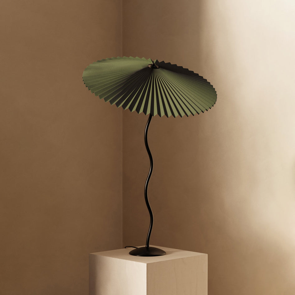 Lampa stołowa falista Rokow