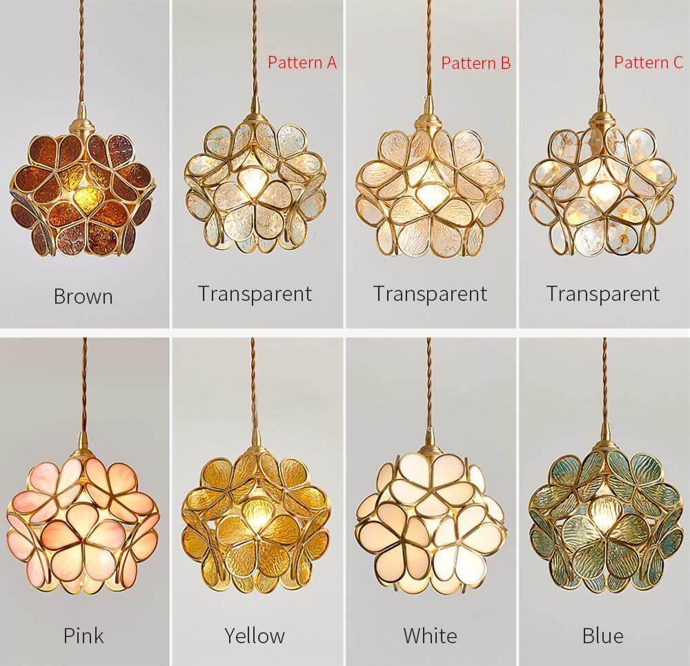 Lampa wisząca płatkowa Galak