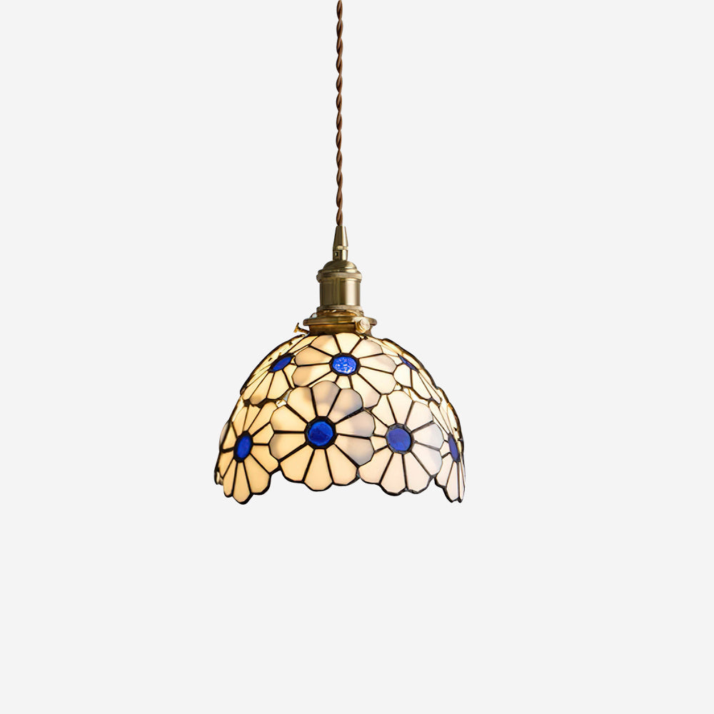 Lampa wisząca kwiatowa Darorow