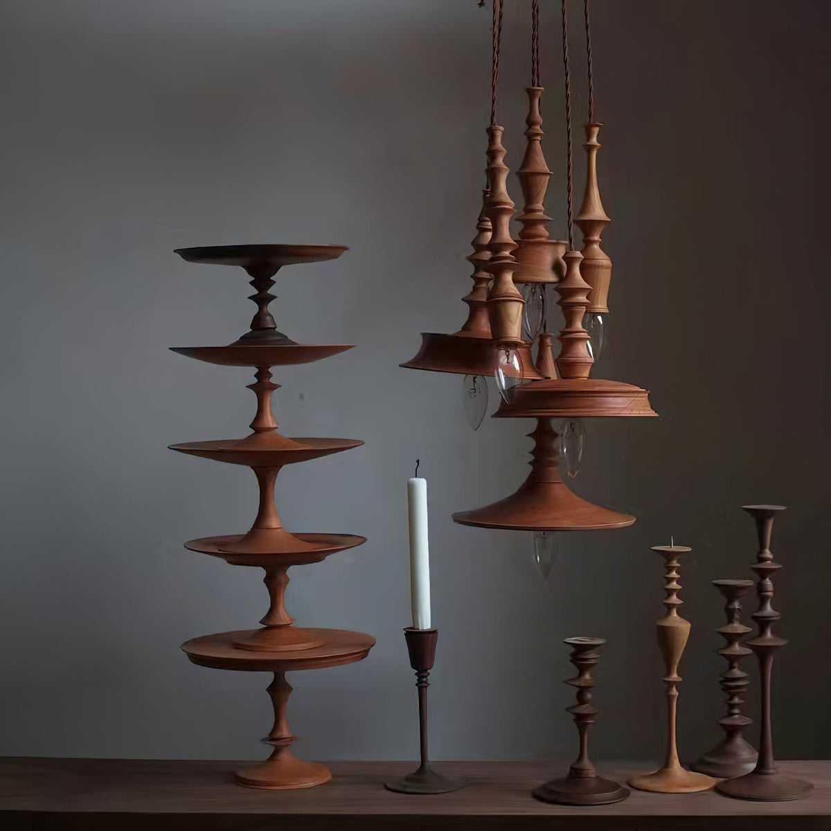 Lampa wisząca vintage Anli