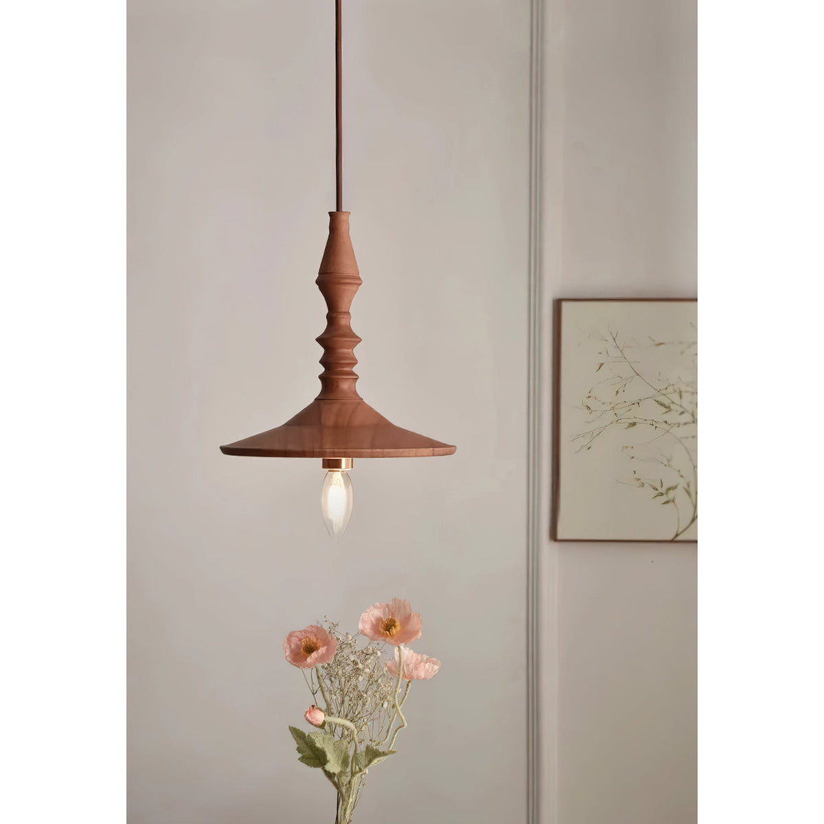 Lampa wisząca vintage Anli