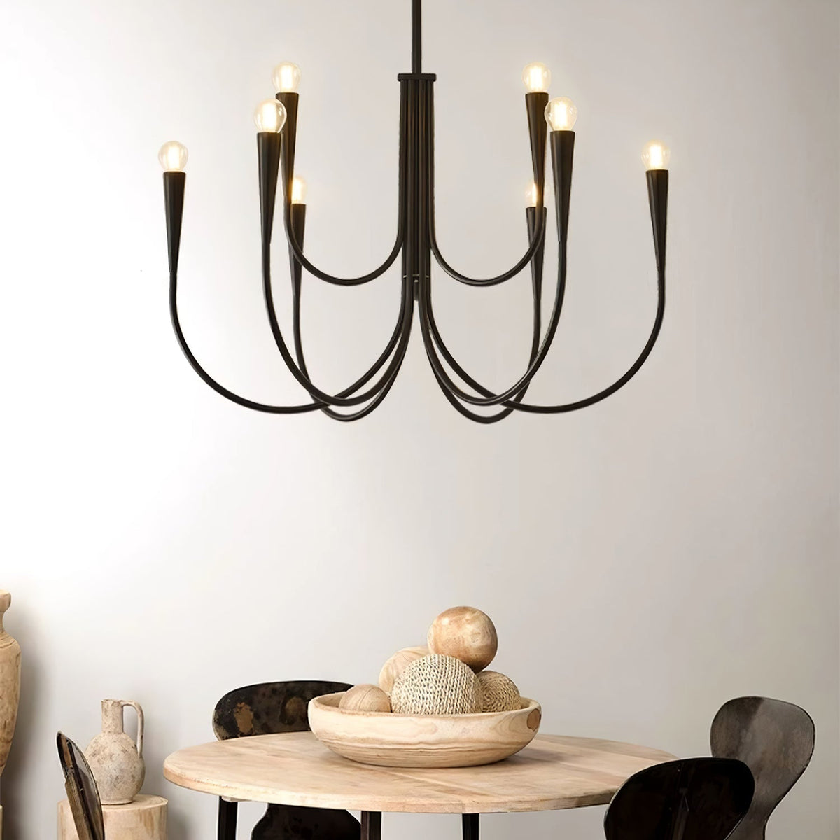 Swoop Arm Chandelier – detail 7