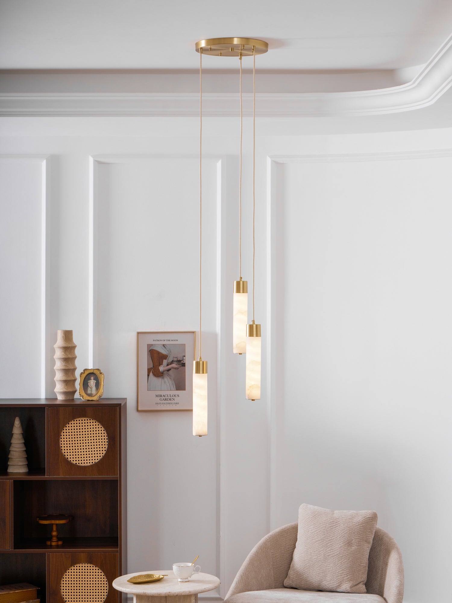 Lampa wisząca tubowa Cora