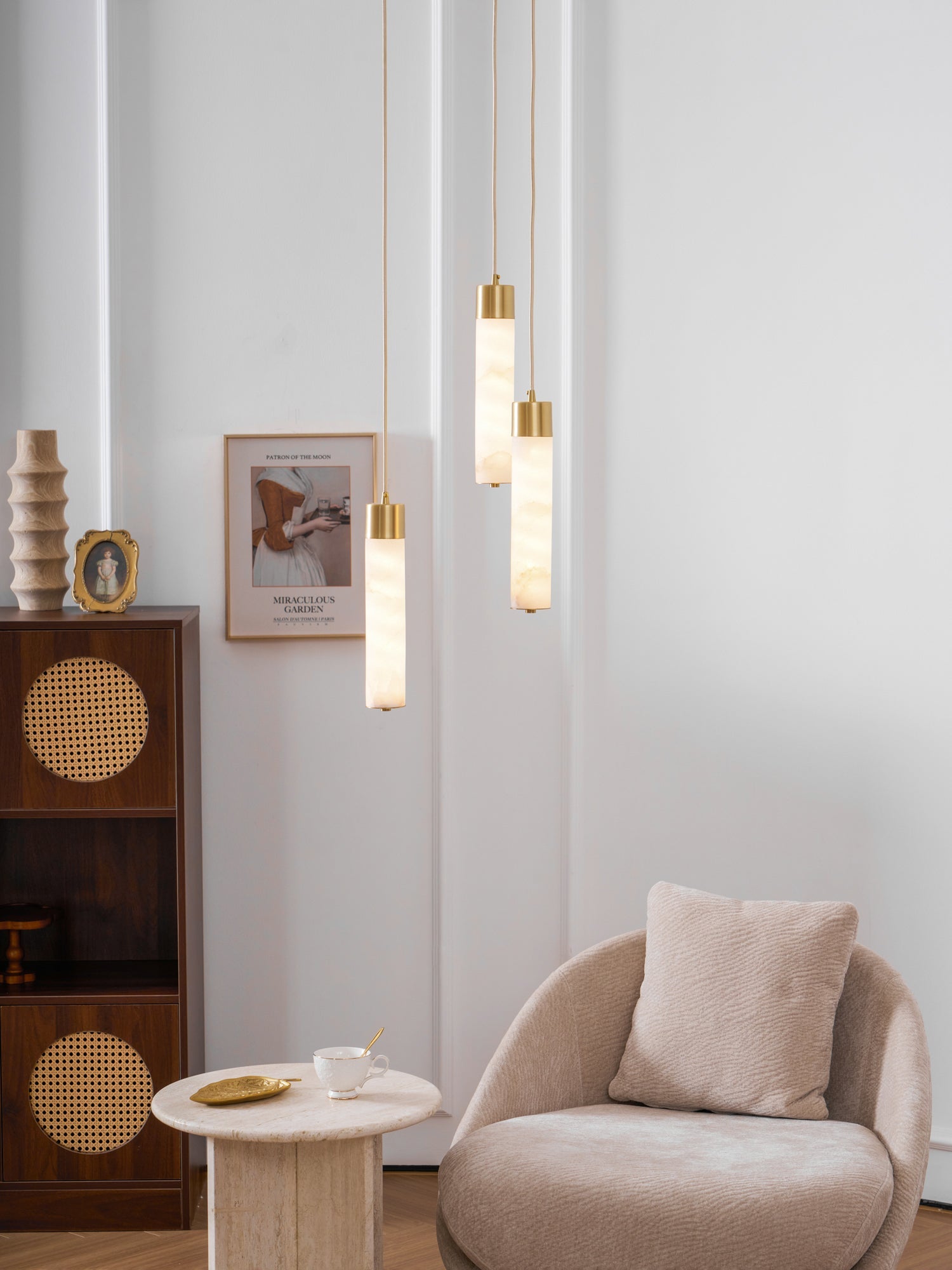 Lampa wisząca tubowa Cora
