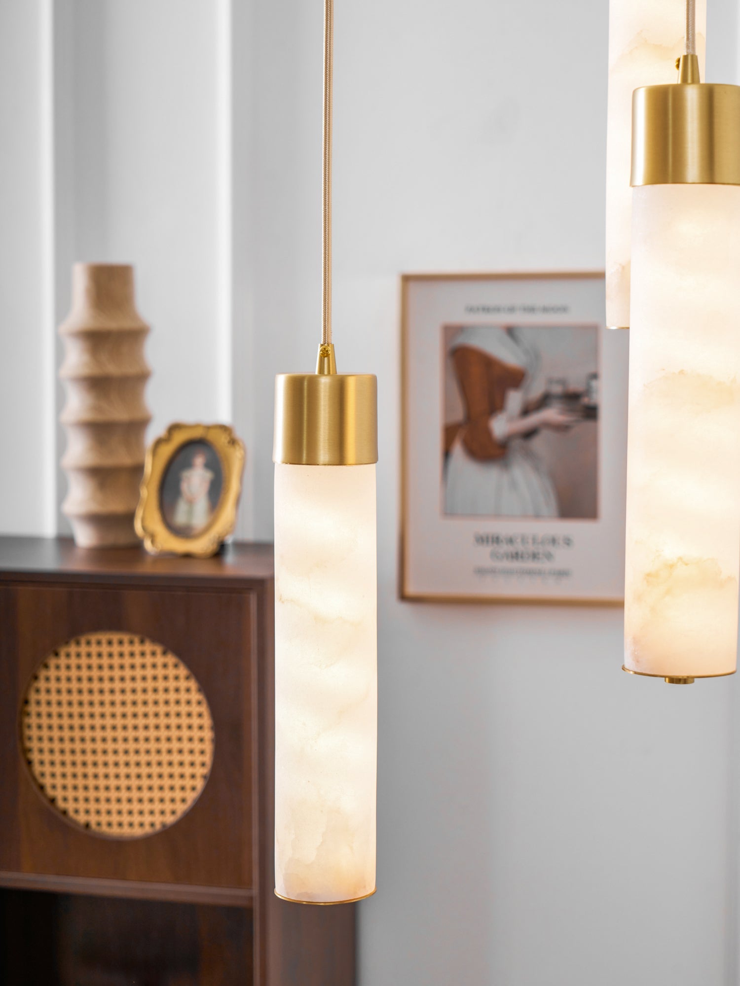 Lampa wisząca tubowa Cora