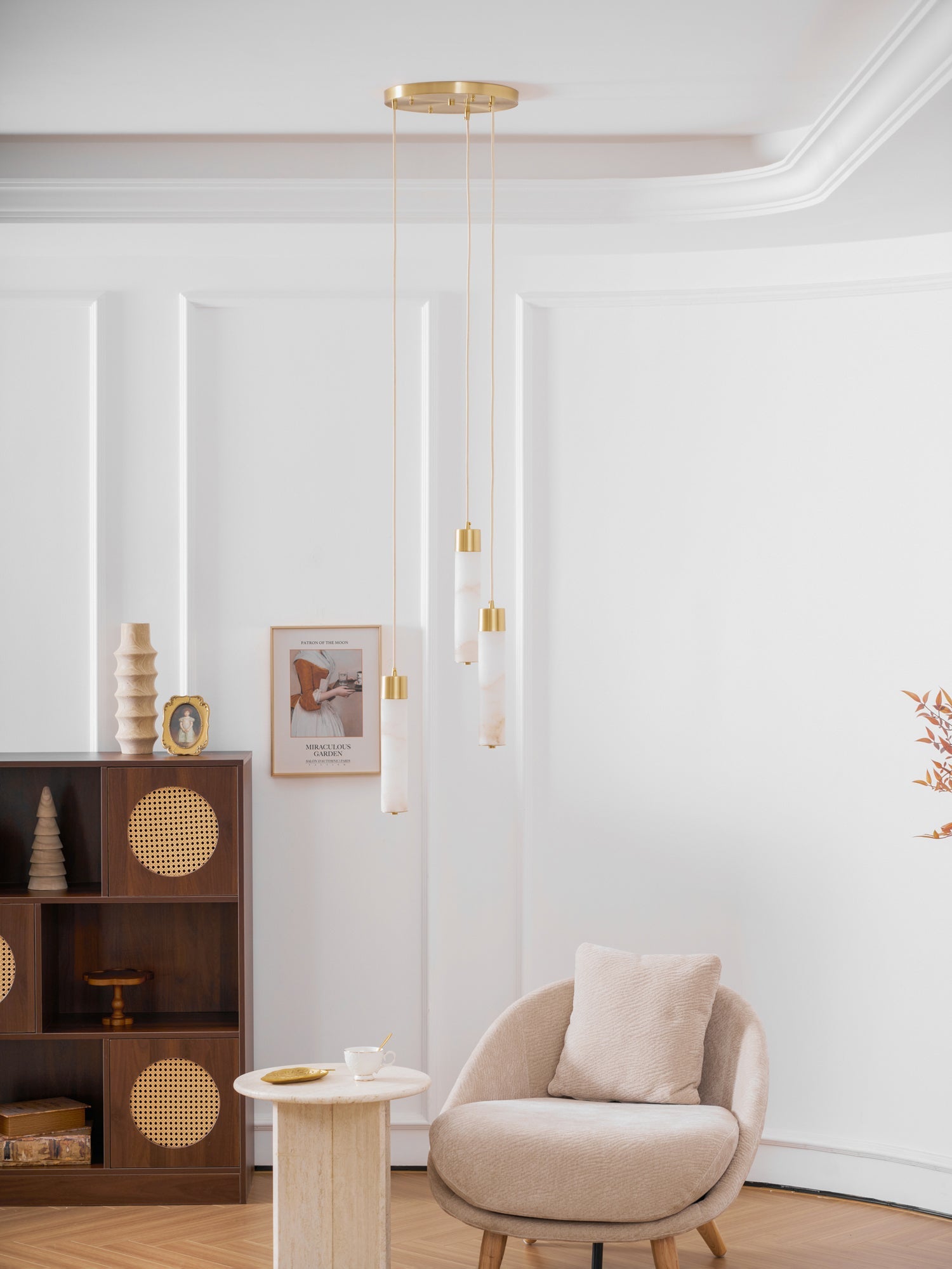 Lampa wisząca tubowa Cora