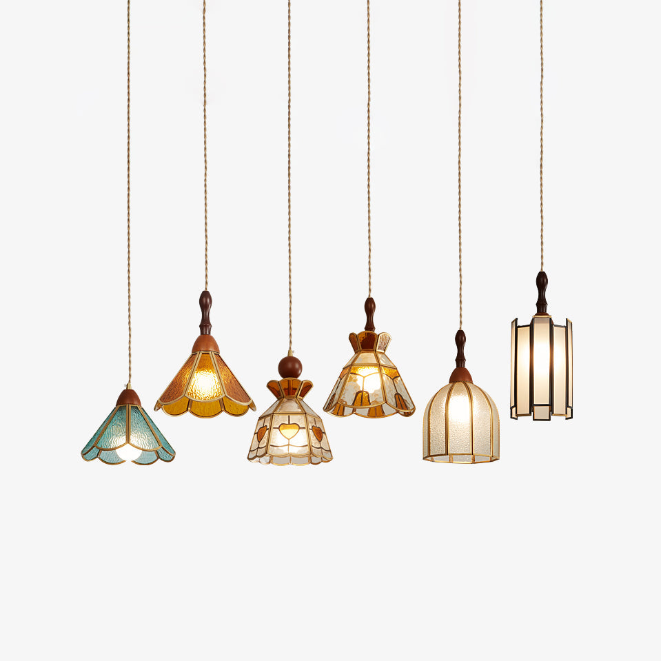 Tiffany Stained Glass Pendant Lamp - Vakkerlight