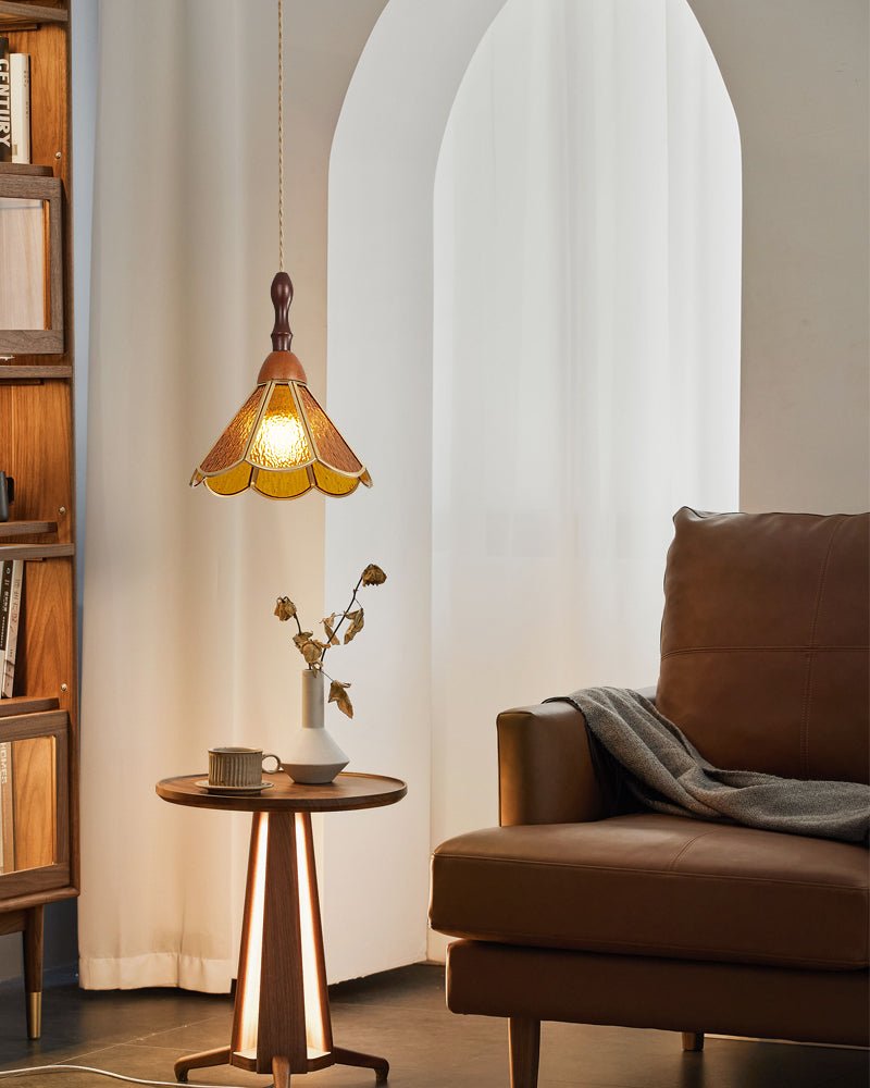 Tiffany Stained Glass Pendant Lamp – detail 17