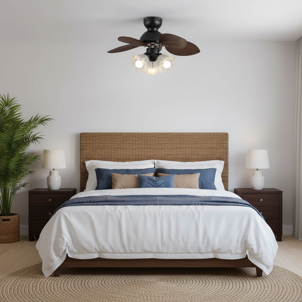 Tropica Palm Ceiling Fan Light – detail 6