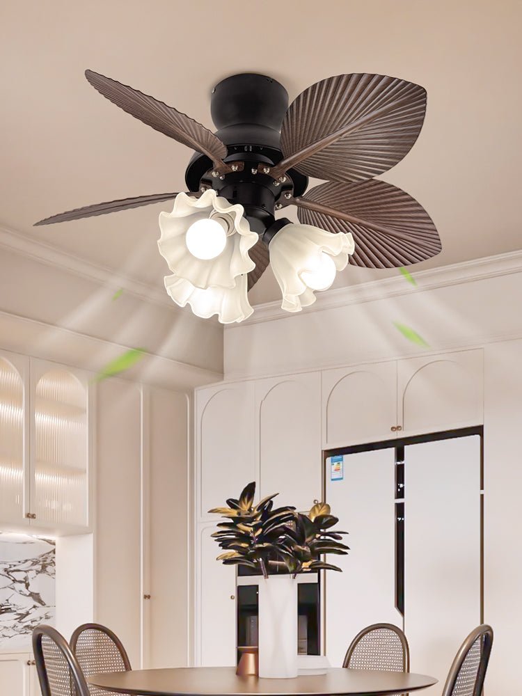 Tropica Palm Ceiling Fan Light – detail 11
