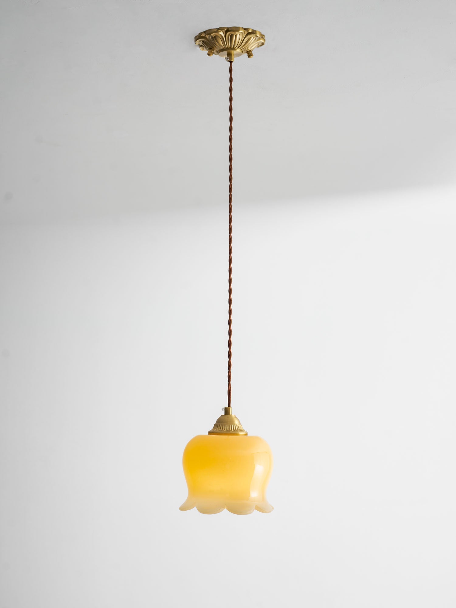 Lampa wisząca kwiatowa Anow
