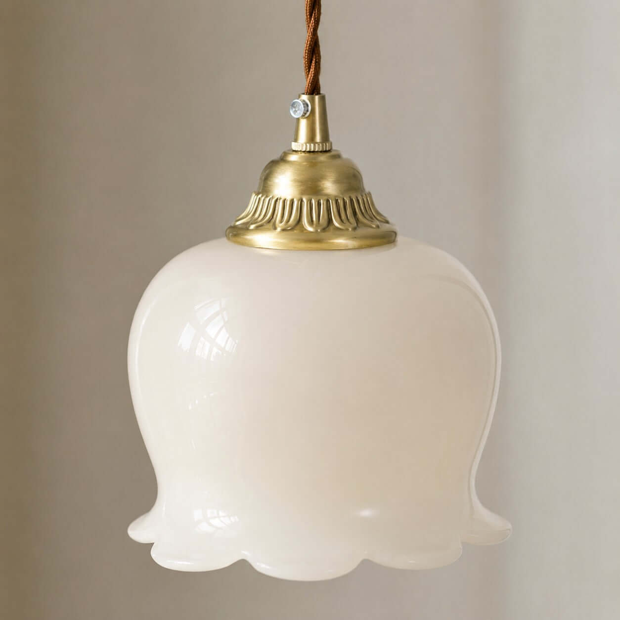 Lampa wisząca kwiatowa Serowmir