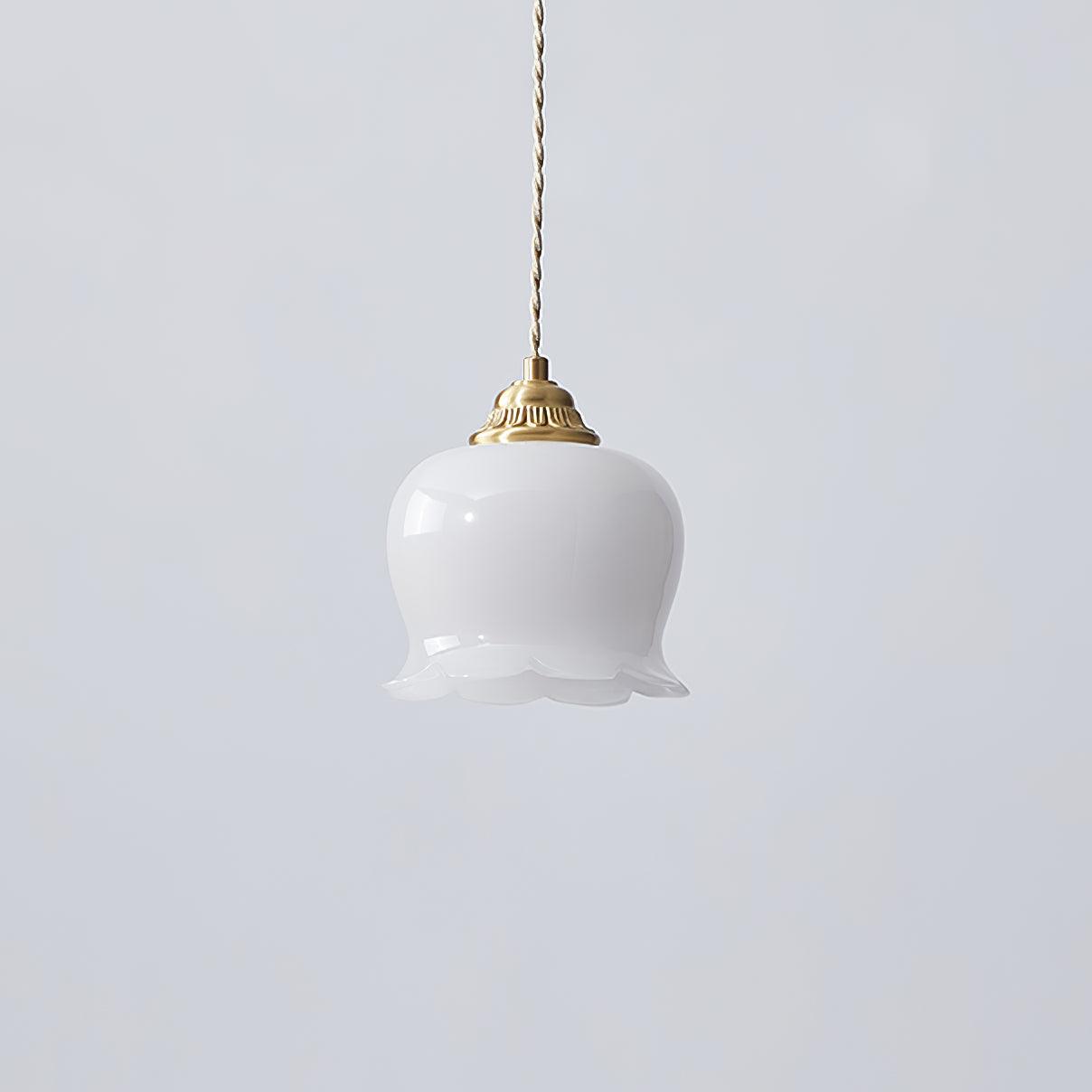 Lampa wisząca kwiatowa Anow