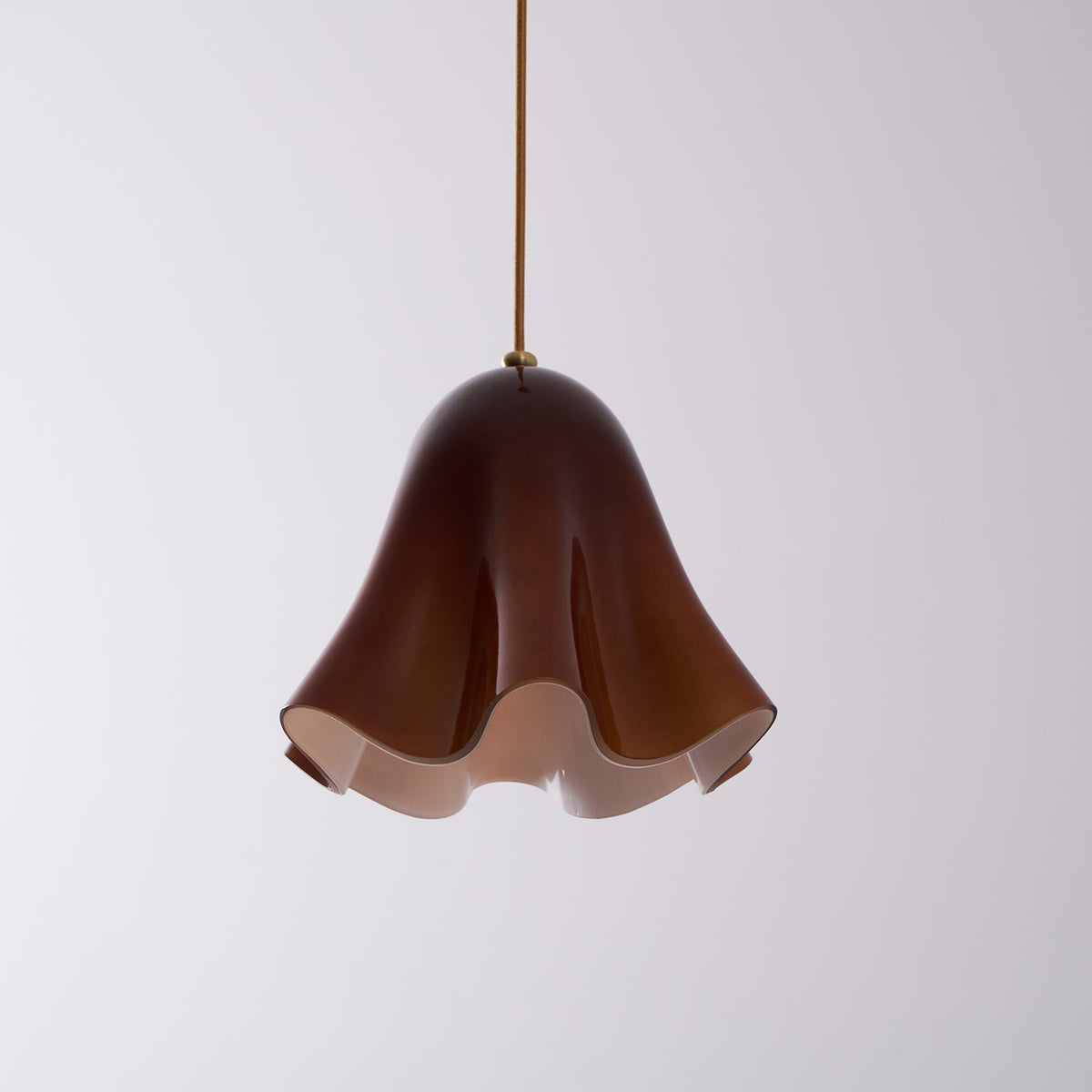 Lampa wisząca kwiatowa Kornna