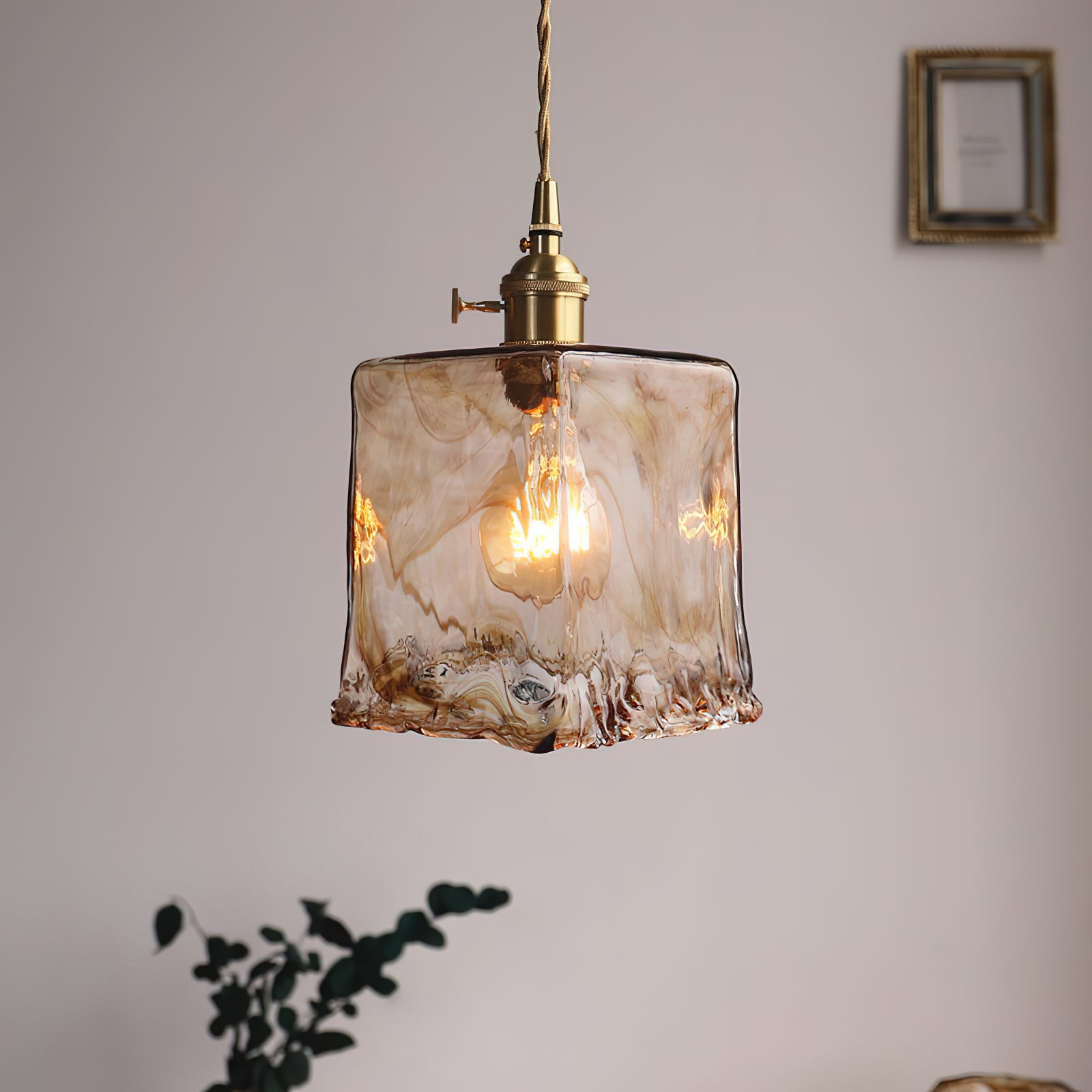 Lampa wisząca vintage Wikevol