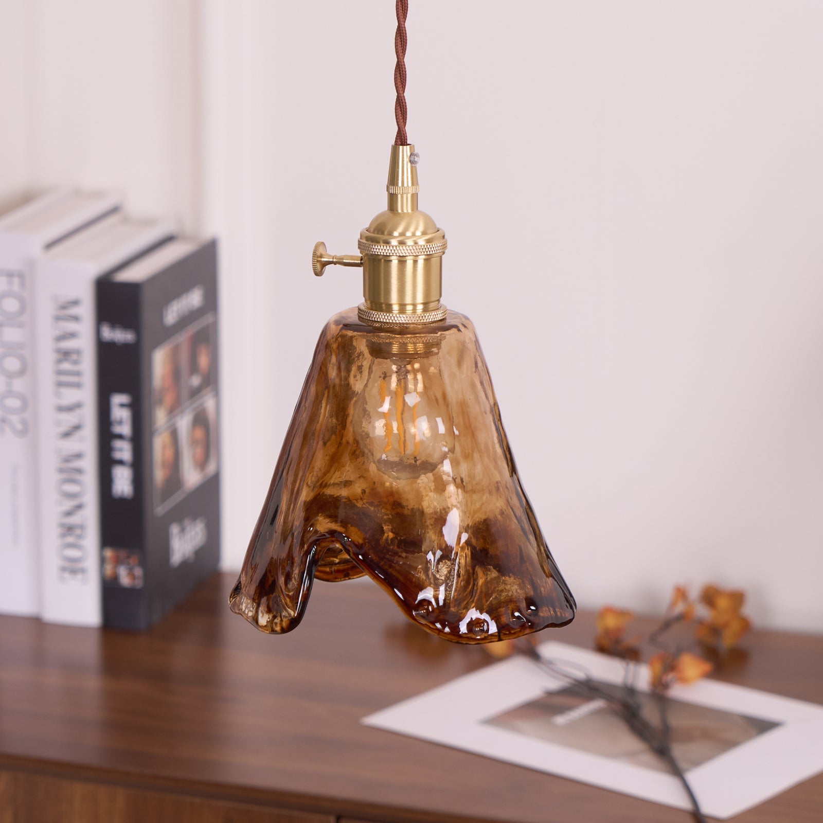 Lampa wisząca vintage Wikevol
