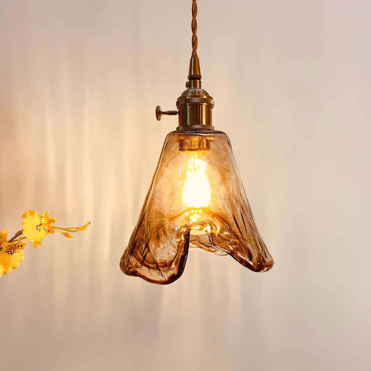 Lampa wisząca vintage Wikevol